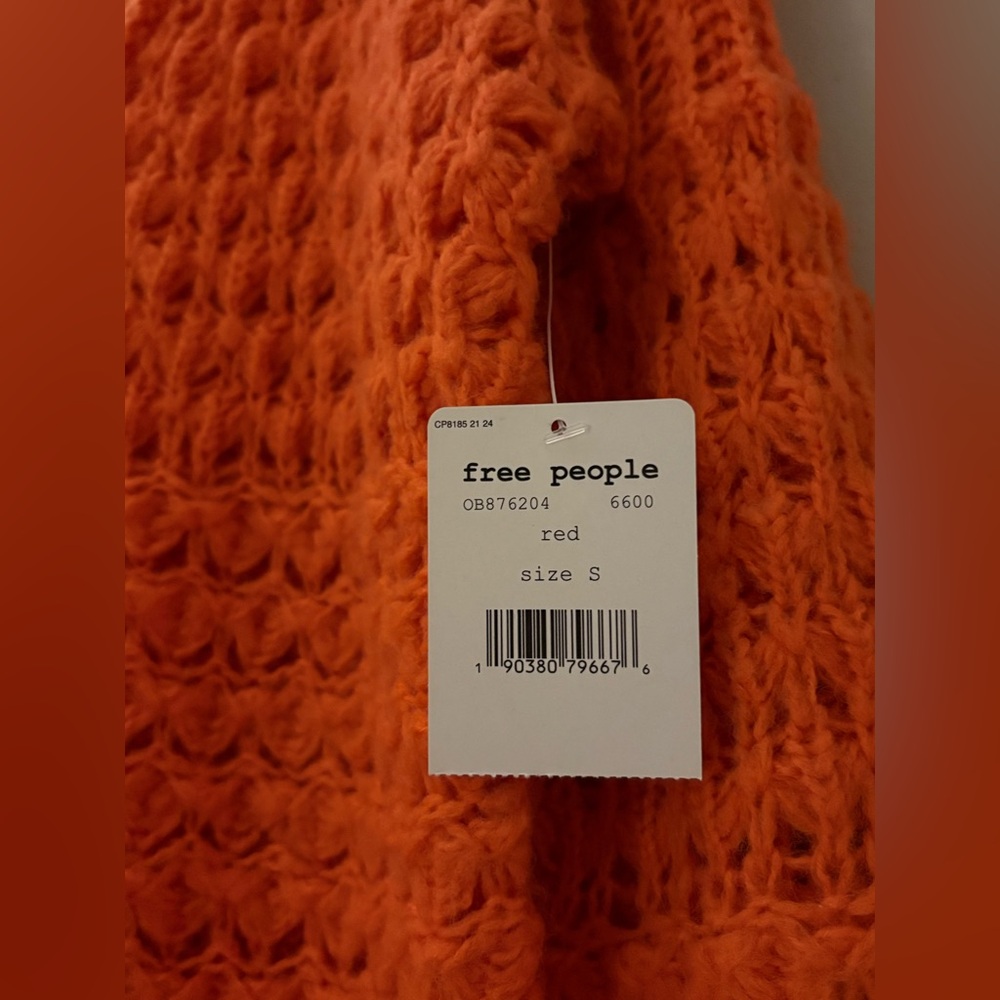 NWT Free People Oversized Knit Sweater - Picture 6 of 11
